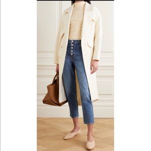 J BRAND
Heather high-rise slim straight-leg jeans